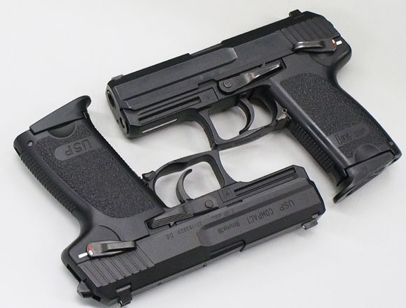 エアガンレビュー】東京マルイとKSCの「USPコンパクト」を比較してみた