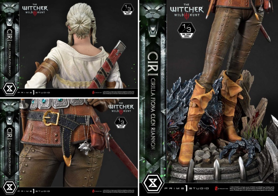 大人気RPG『ウィッチャー3 ワイルドハント』より古き血脈の子「シリ