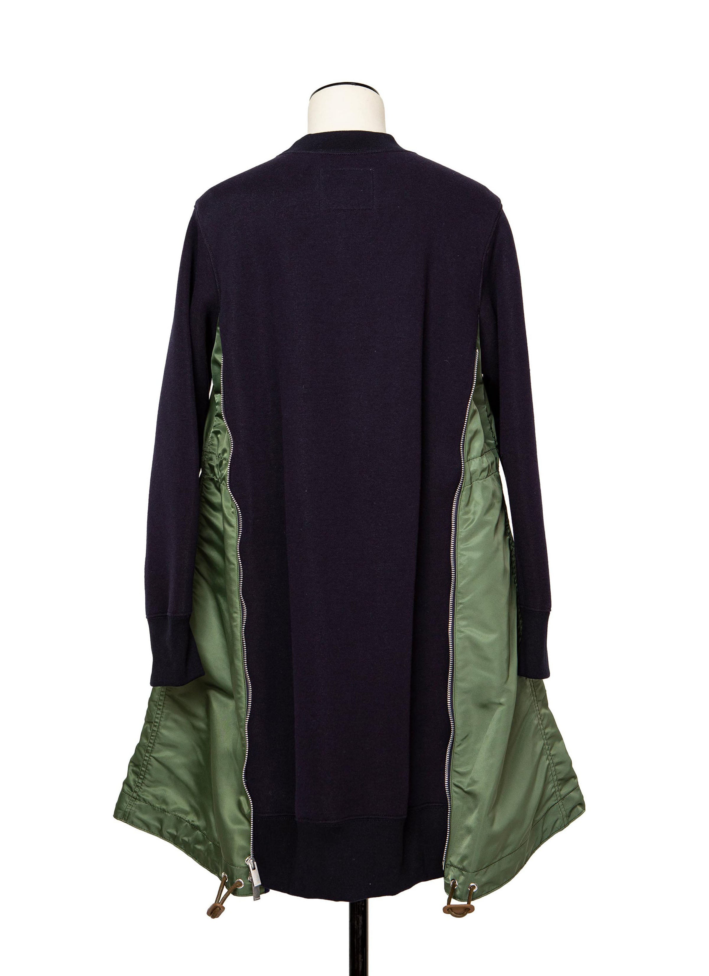 Sponge Sweat x Nylon Twill Dress | sacai Official Store サカイ