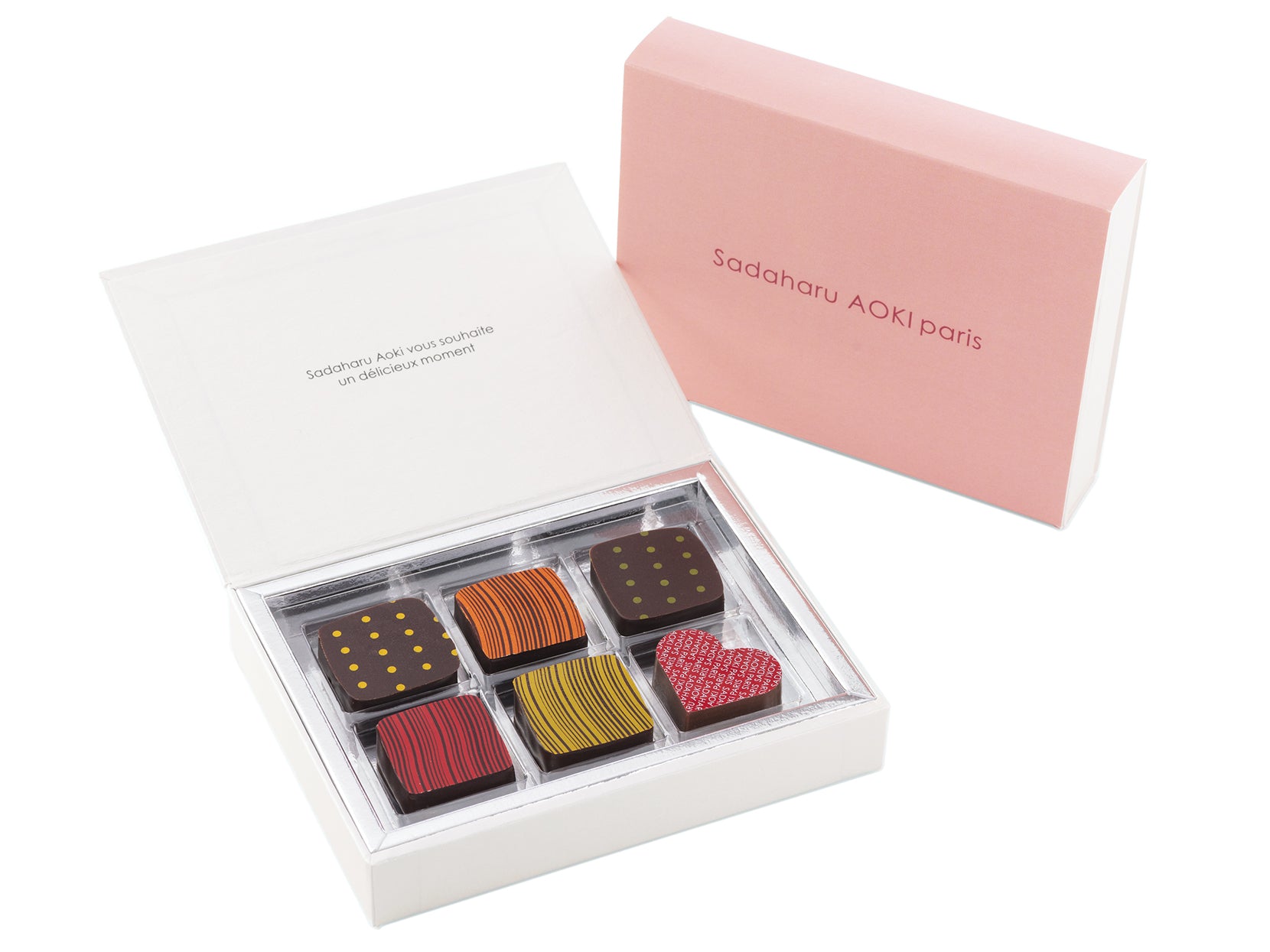 ショコラ カレ 6P – パティスリー・サダハル・アオキ・パリ