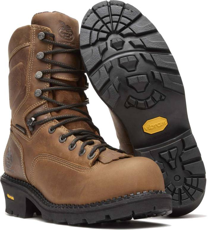 GAGB00097 Georgia Boot Men's Comp Toe EH Waterproof Logger
