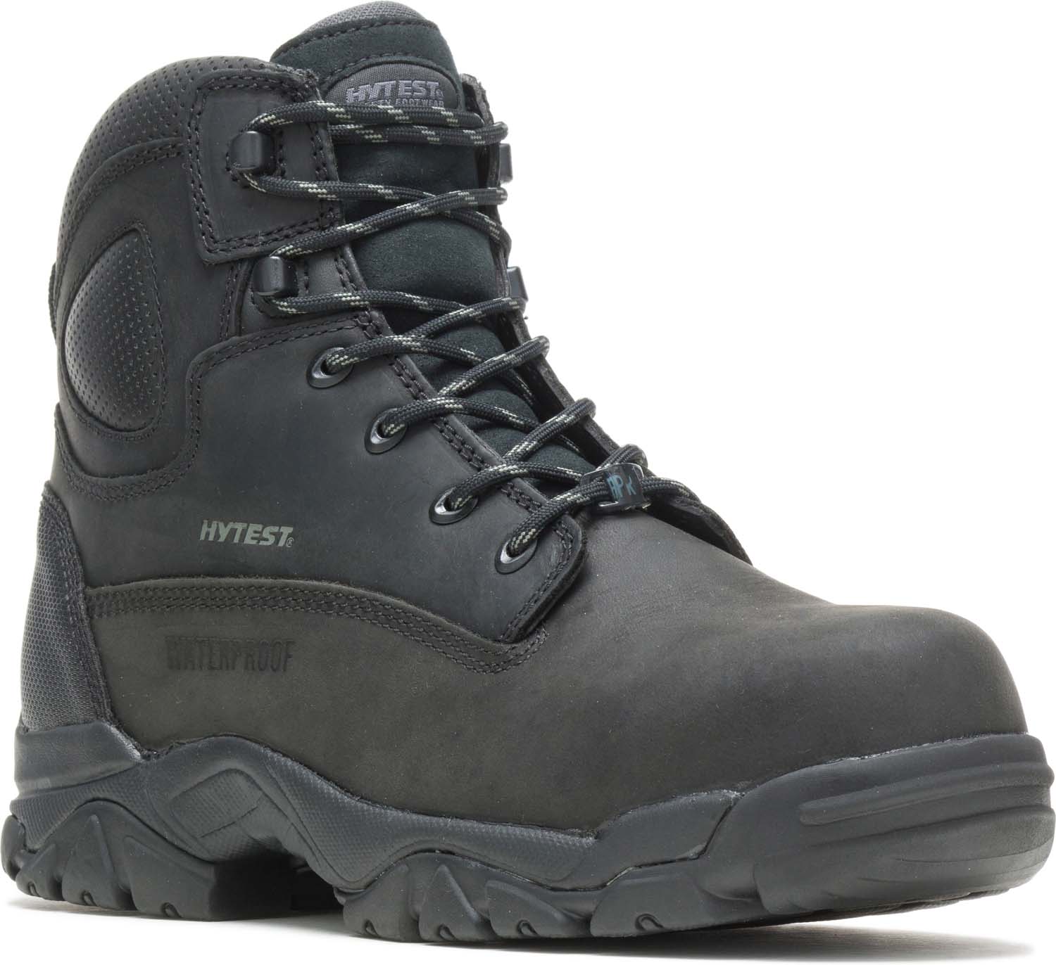 12480 HYTEST Black 6 Inch PR Hiker Unisex