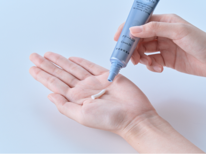 クリーム20】あなたは毎日『2cm』使えていますか？ | ドモホルン