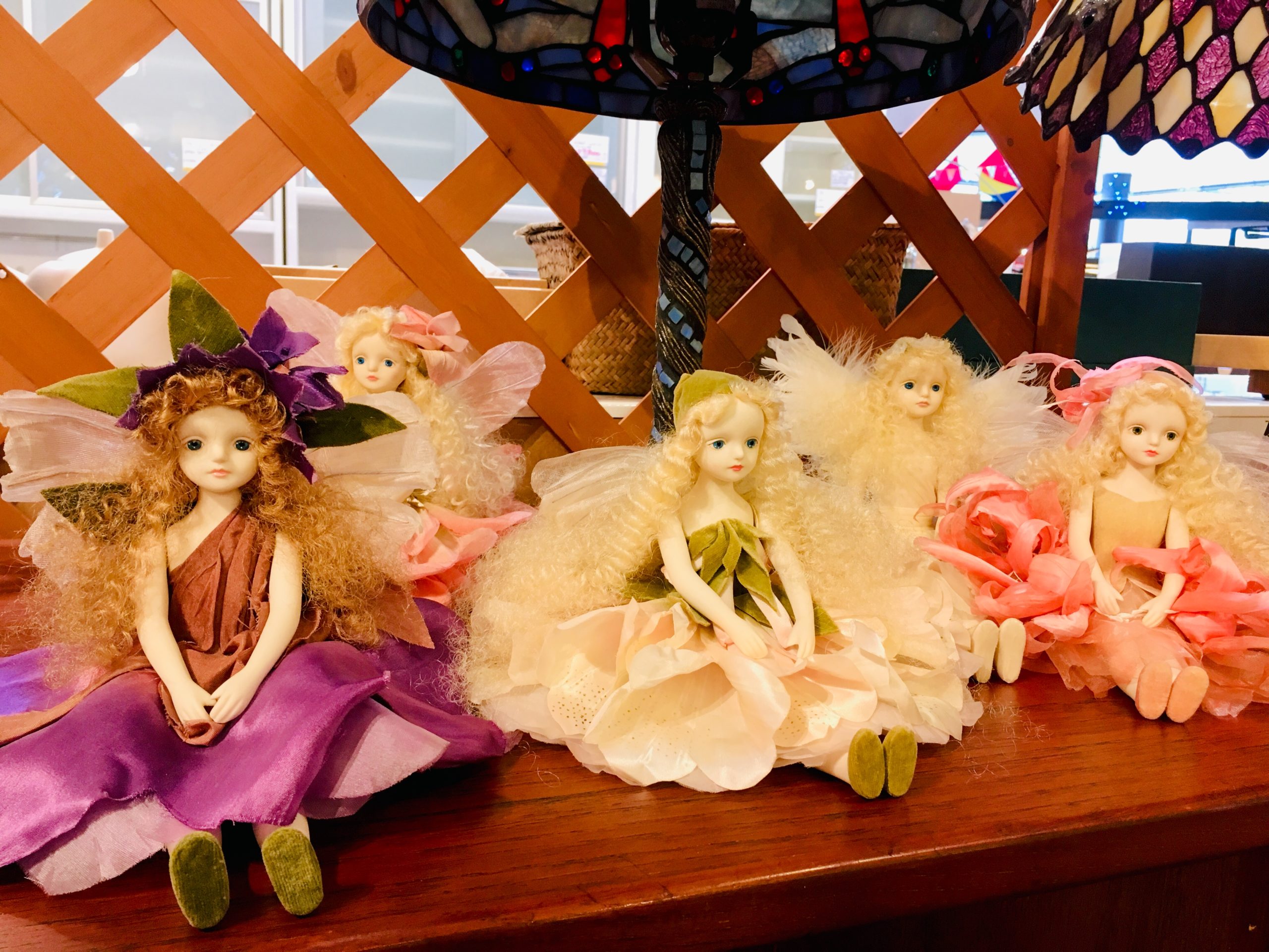 若月まり子作品 ＊エルフィンフローリー (ビスクドール)買取りしました