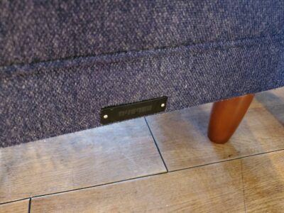 ☆karimoku60 カリモク60 Kチェア 2シーター オットマン タープブルー