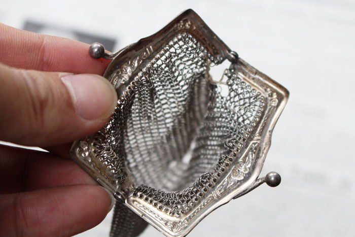 アンティーク・シルバーメッシュパース アンティーク雑貨 | 雑貨と