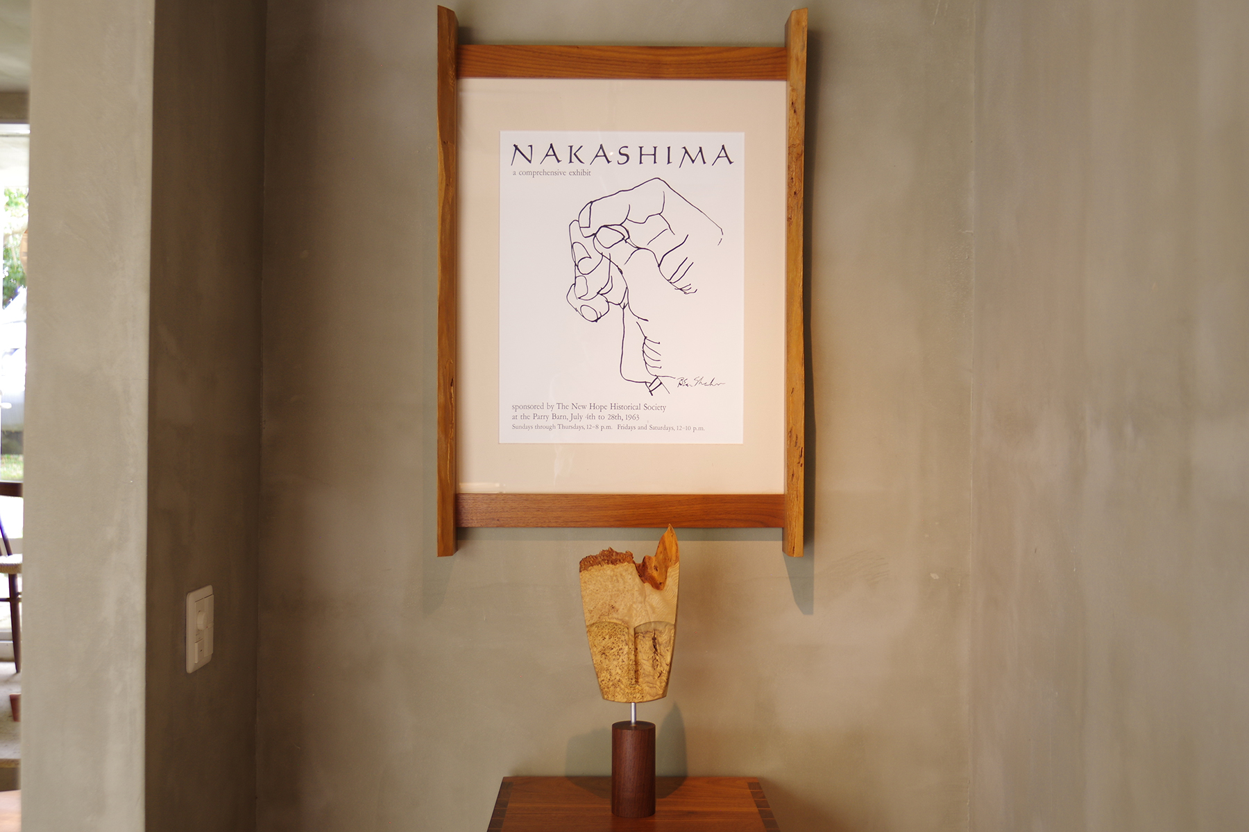 ART】ink gallery / ジョージナカシマ展〜鎌倉山へ｜hanauta｜こまもの