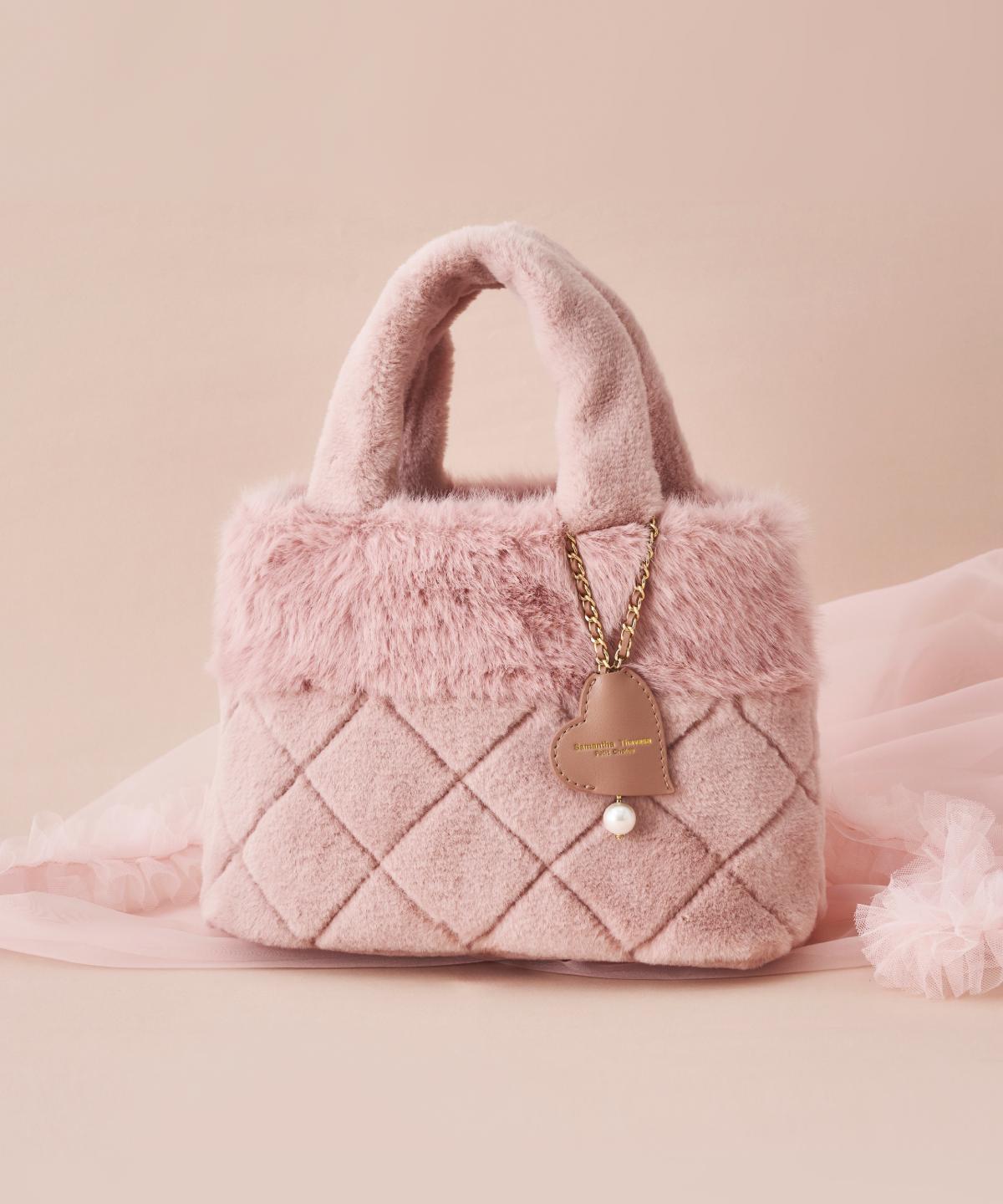 キルティングファーバッグ(FREE ピンク): Samantha Thavasa Petit