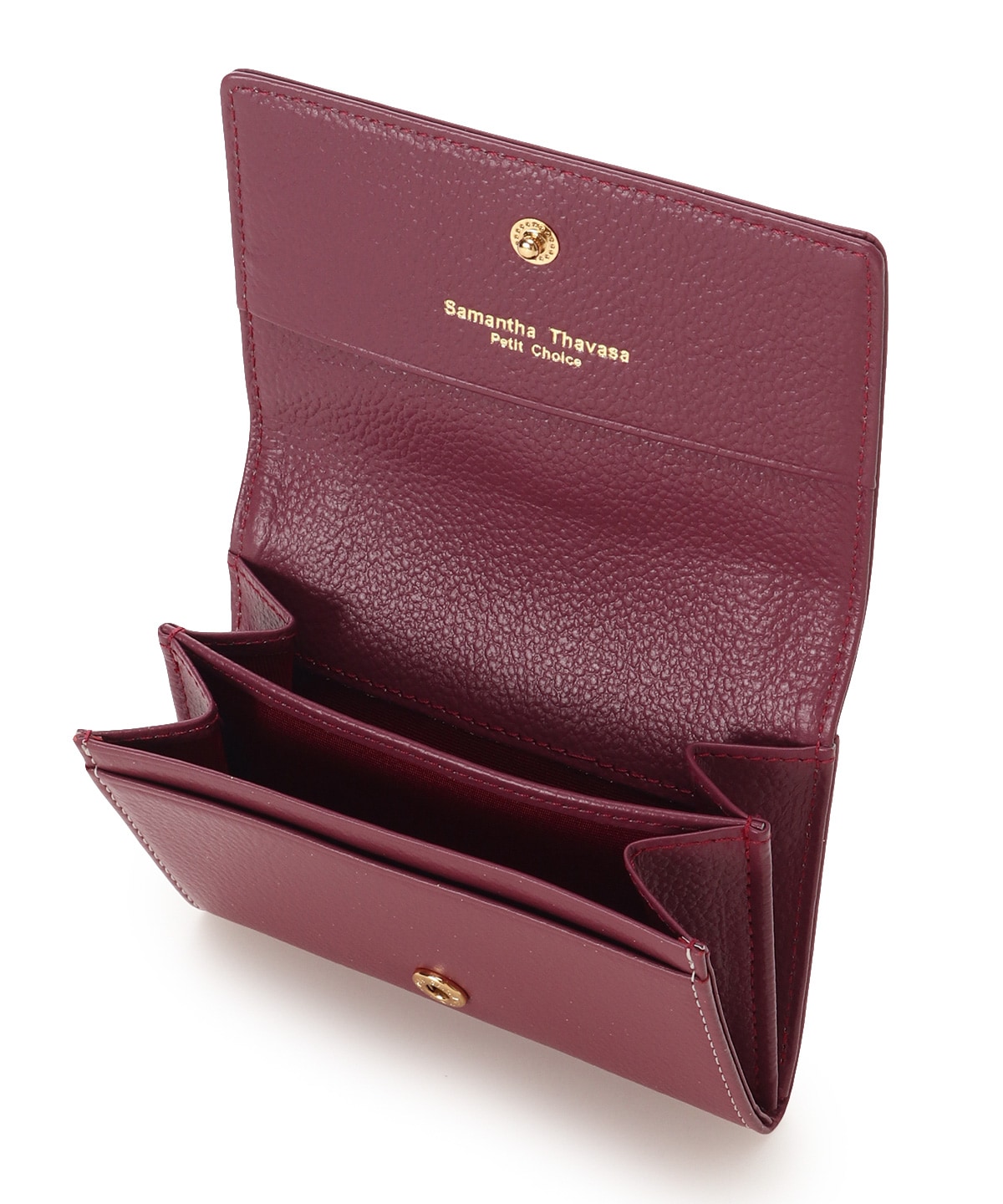 ダブルリボン 名刺入れ(FREE ワインレッド): Samantha Thavasa Petit