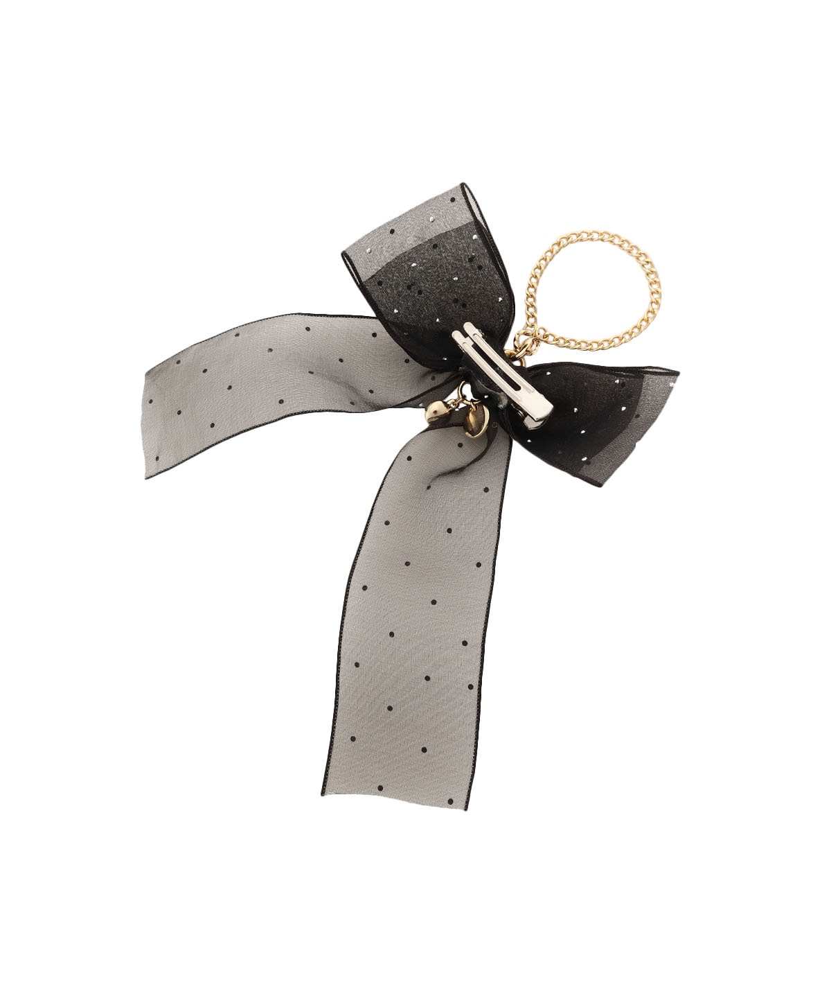 シフォンリボンバッグチャーム(FREE ブラック): SAMANTHAVEGAサマンサ