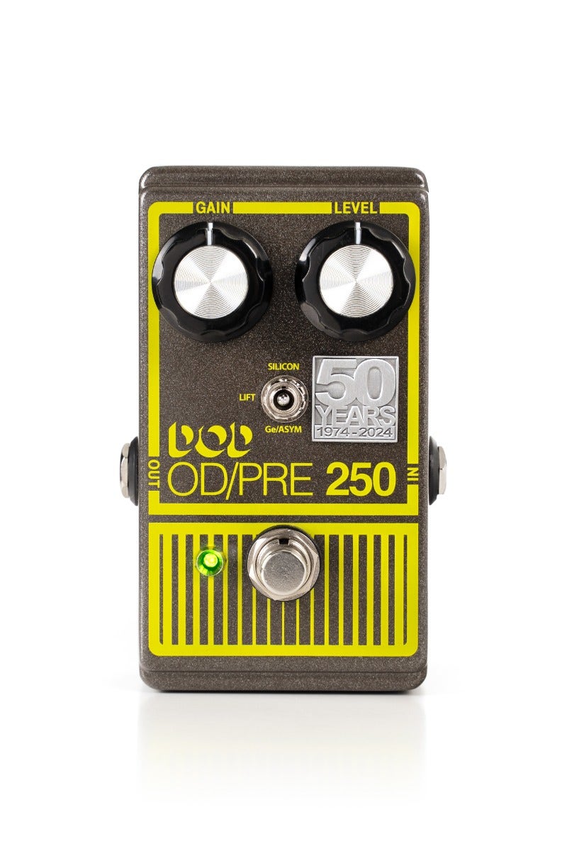 DOD 250 50TH Anniversary Limited Overdrive Pre-Amp Pedal