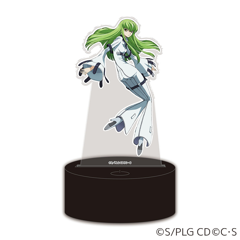 コードギアス反逆のルルーシュ レインボーアクリルスタンド C.C.