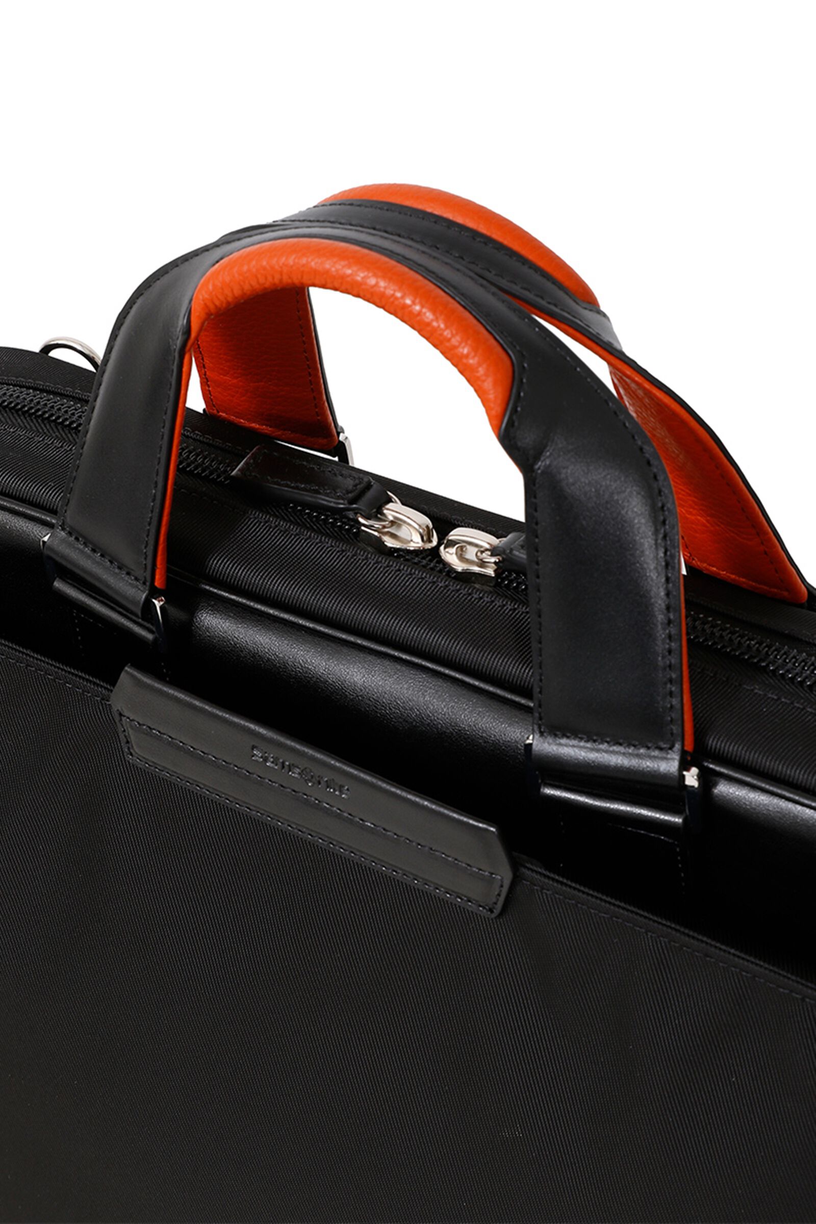 エピッド 4 ブリーフケース ブラック/オレンジ｜サムソナイト