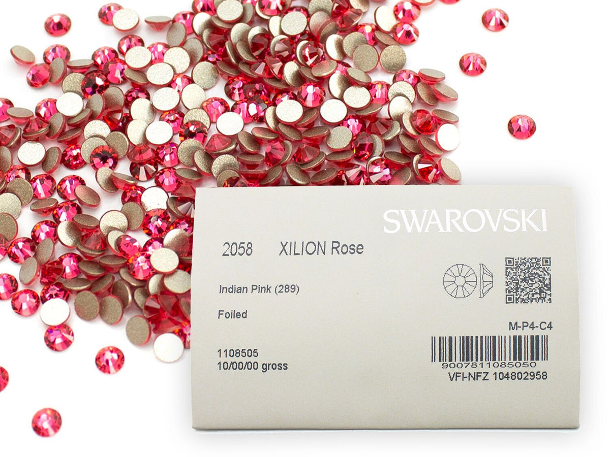 スワロフスキー インディアンピンク-#2000 1-ラインストーン