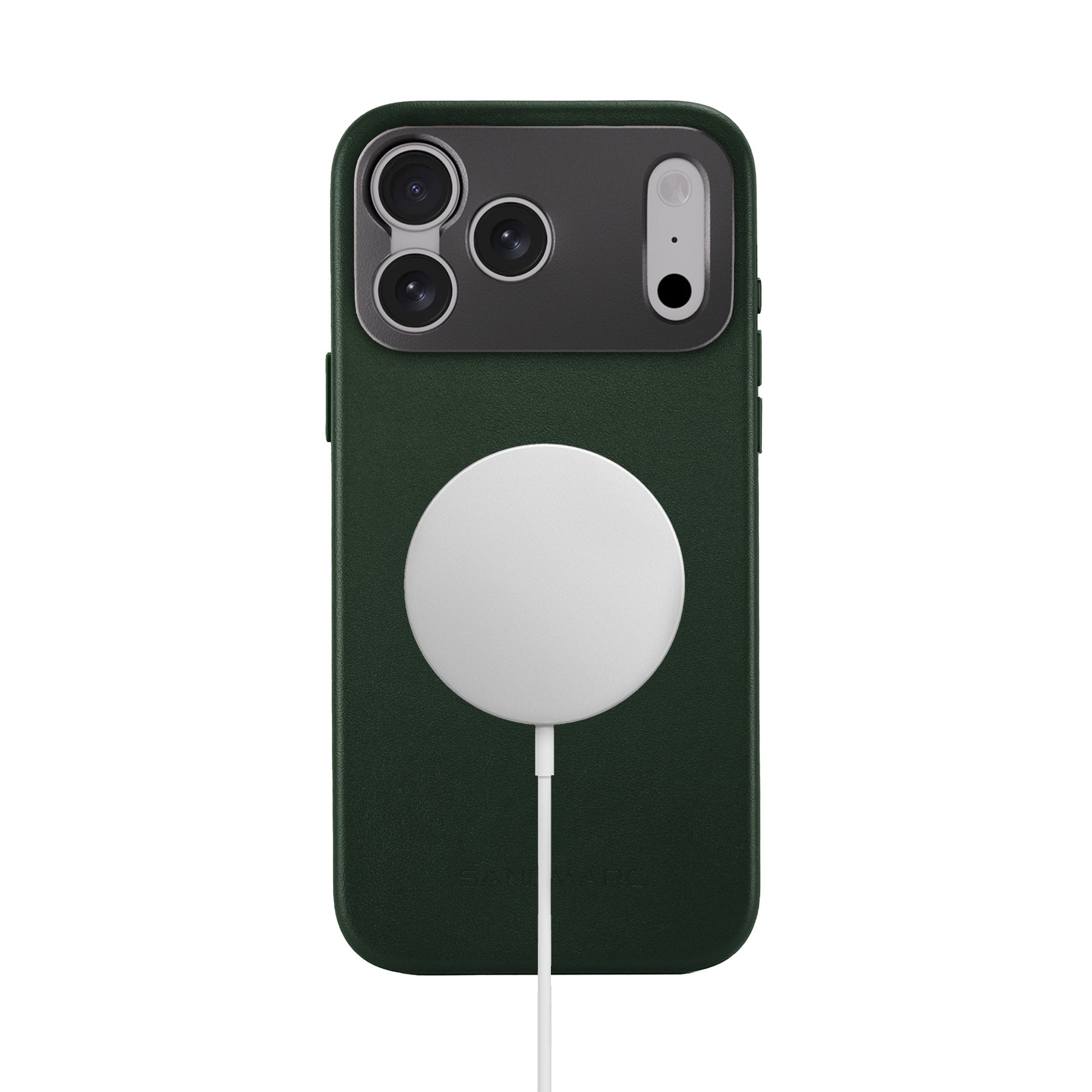 iPhone 17 Pro Leather Case | Forest Green - SANDMARC