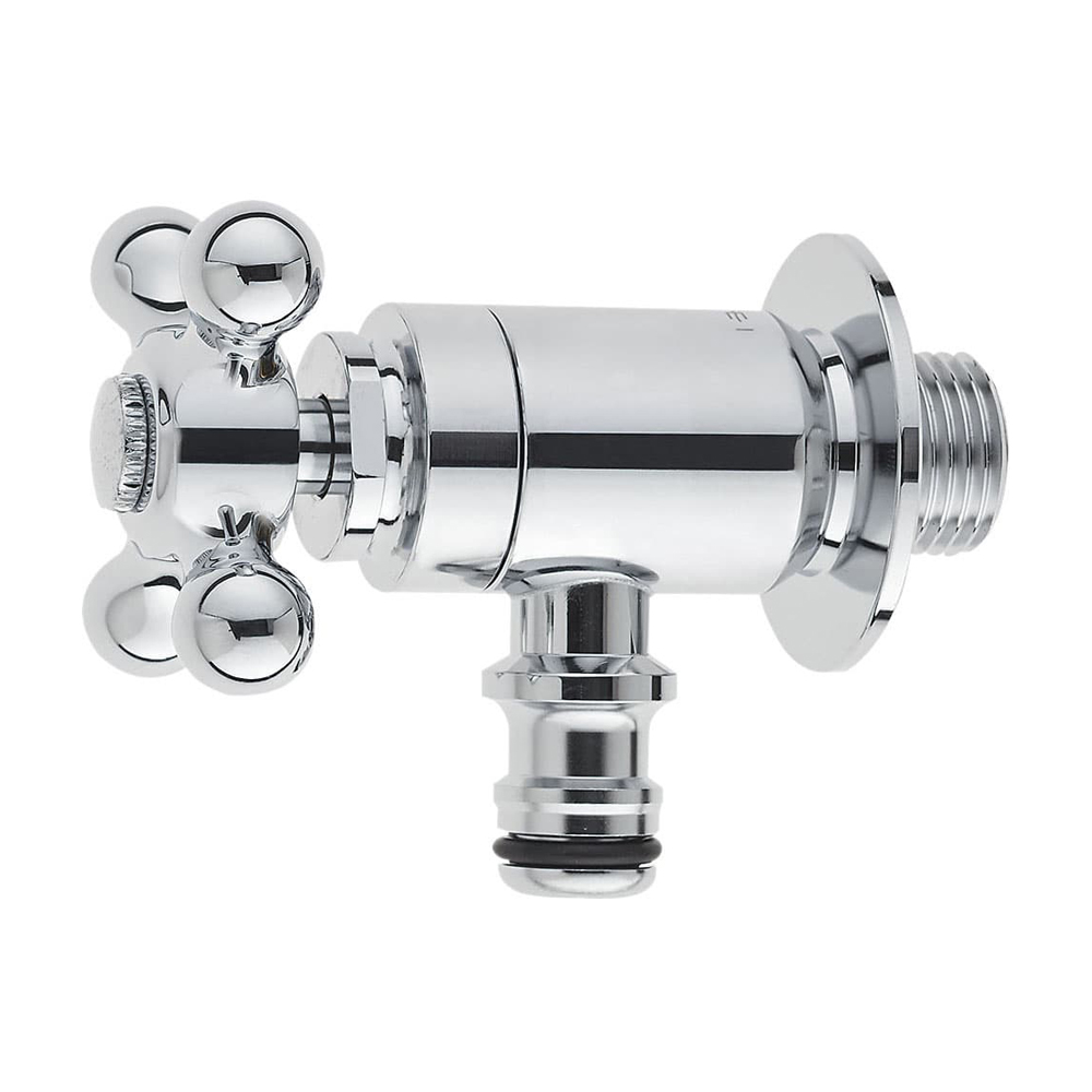 ガーデン水栓（クロスハンドル）（固定コマ仕様） | 商品のご案内