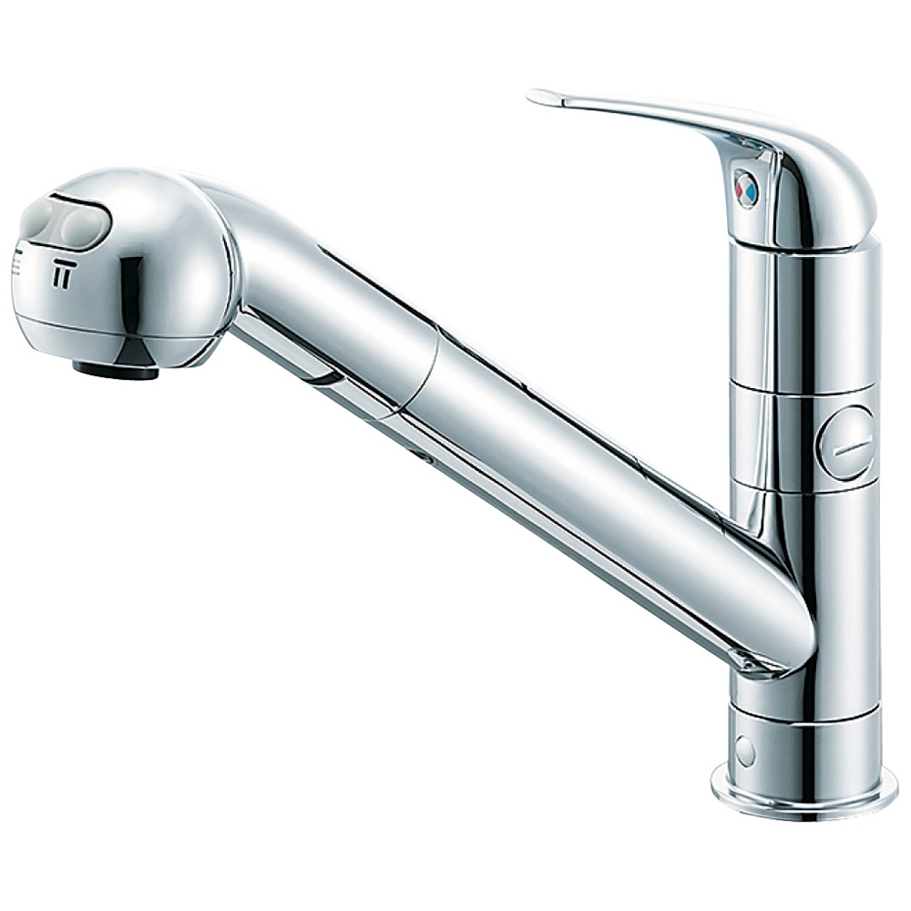 シングルワンホールスプレー分岐混合栓 | 商品のご案内 | SANEI