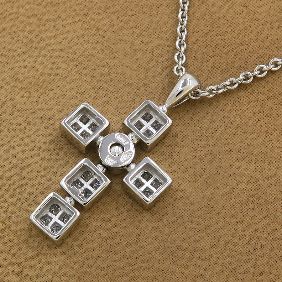 ルチアダイヤクロスネックレス/質屋 さのや ブランド 通販サイト