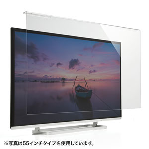 REGZA(東芝) 32V34(B)対応 テレビ保護パネル(32型)｜サンワサプライ