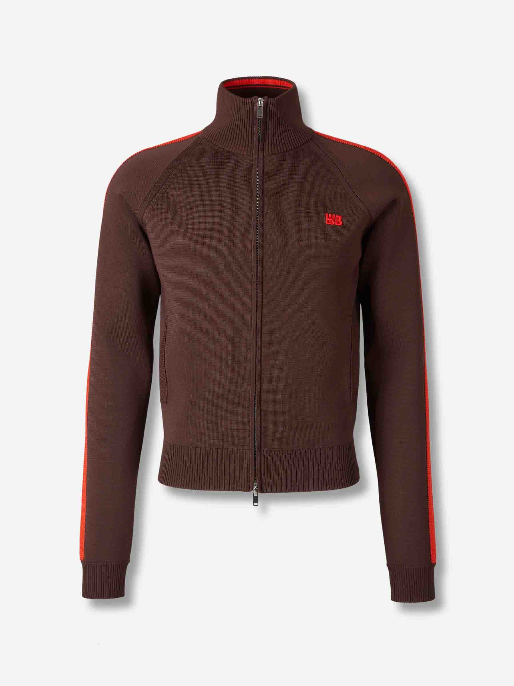 Wales Bonner – Wales Bonner October Zip Sweatshirt in Barcelona or