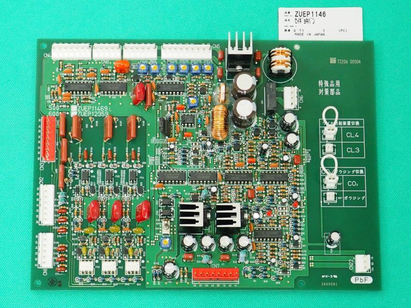 Panasonic メインプリント基板 YD-500CL4用 ZUEP1146 - 溶接用品プロ
