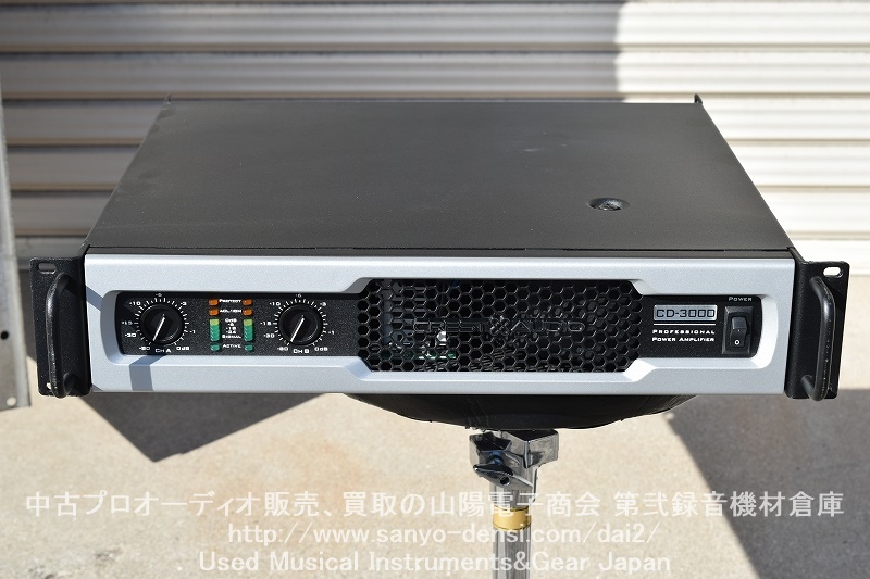 CREST AUDIO CD3000 デジタルパワーアンプ｜中古 山陽電子商会 第弐