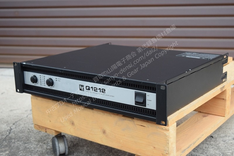 ELECTRO-VOICE Q1212 PAパワーアンプ｜中古 山陽電子商会 第弐録音機材倉庫
