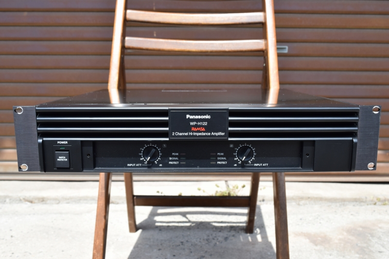中古ハイインピーダンスパワーアンプ RAMSA WP-H122 PAパワーアンプ
