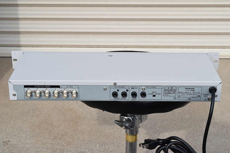 PANASONIC WX-UR502 800MHz帯ワイヤレス受信機 中古｜山陽電子商会 第