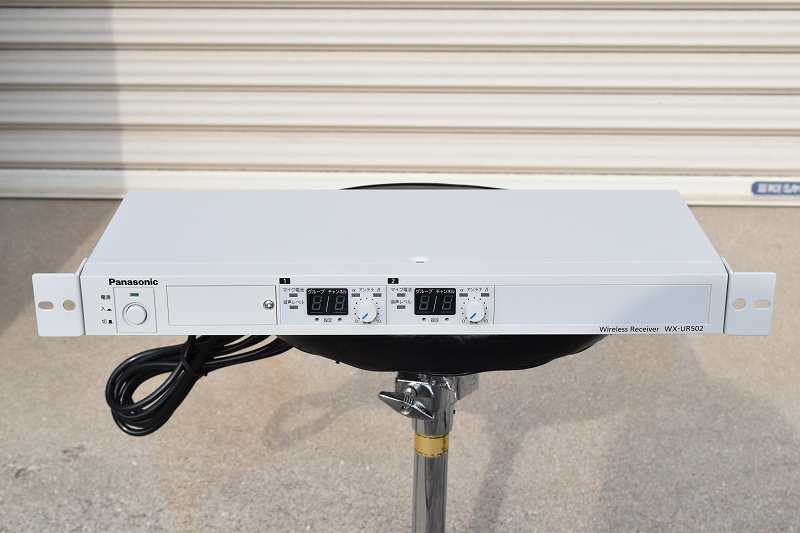 PANASONIC WX-UR502 800MHz帯ワイヤレス受信機 中古｜山陽電子商会 第