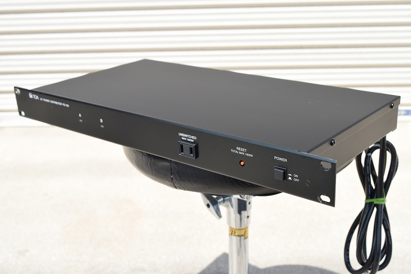 中古音響機器 TOA PD-150】1U パワーディストリビューター 山陽電子