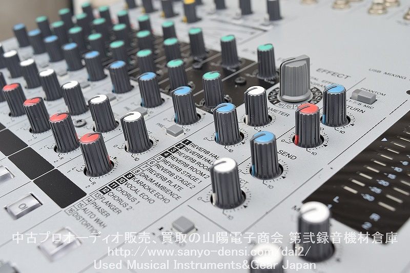 YAMAHA MW12CX USB】｜中古音響 アナログミキサー 山陽電子商会 第弐