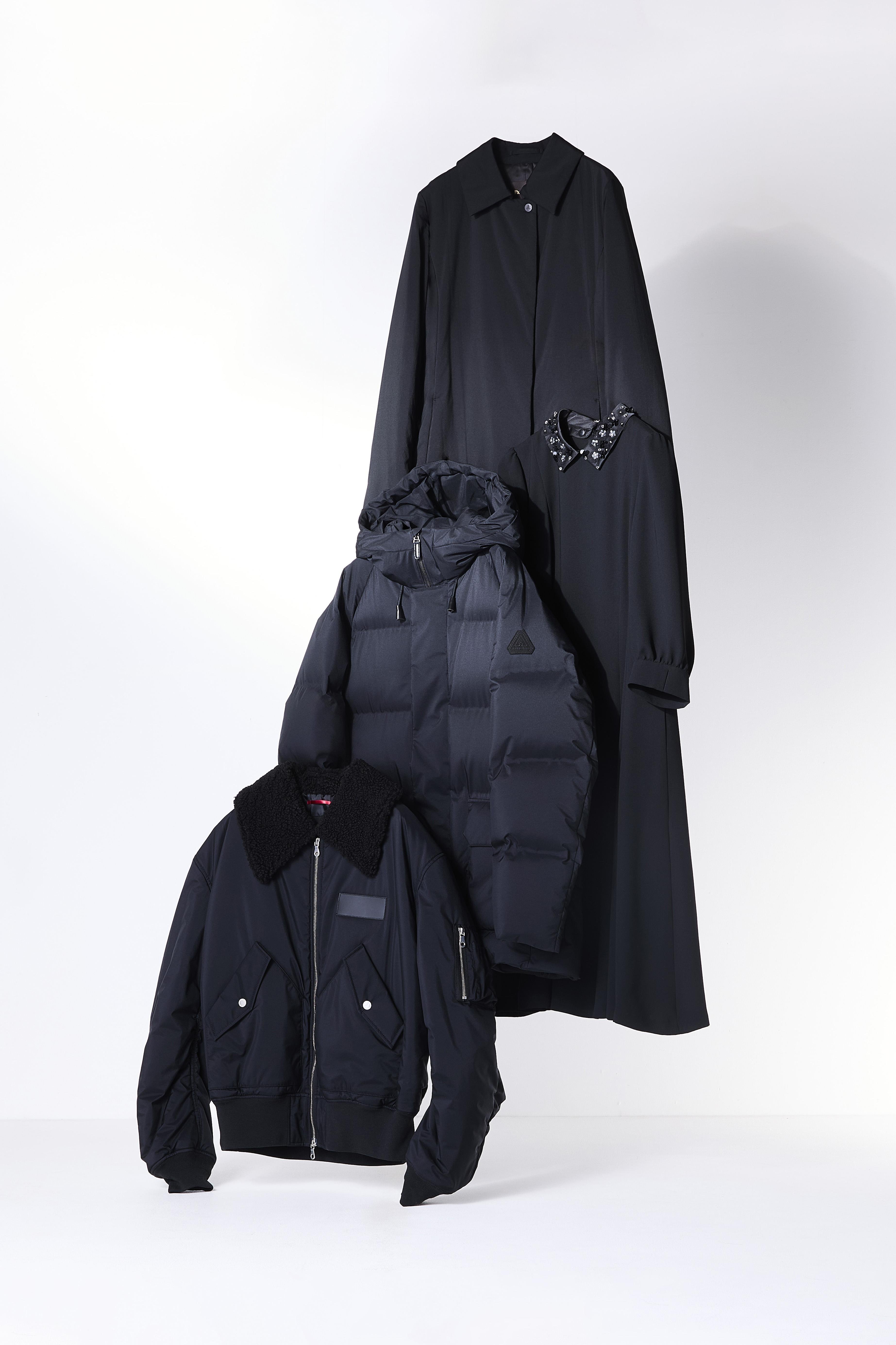 深い黒を追求した独自開発生地「BLACK OF BLACKs」2025年秋冬の新作