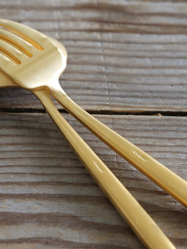 CutipolカトラリーMOON MATTE GOLD クチポール ～ サラグレース