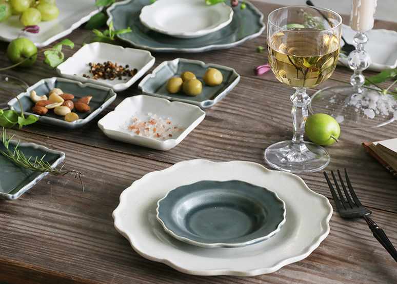 Sarah Graceオリジナルプレート ⾊と形でコーディネートを楽しむ