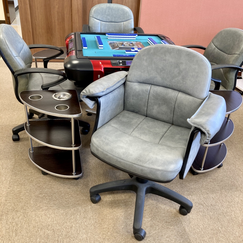 麻雀専用イス パンドラ グレー【送料無料】※取り寄せ / 全自動麻雀卓