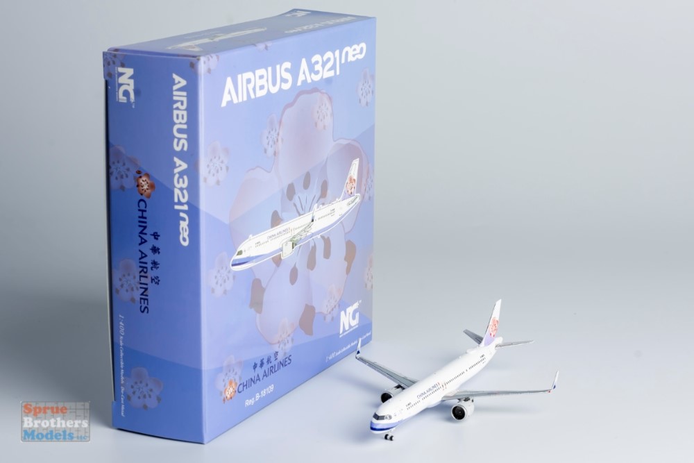 NGM13049 1:400 NG Model China Airlines Airbus A321neo Reg #B-18109