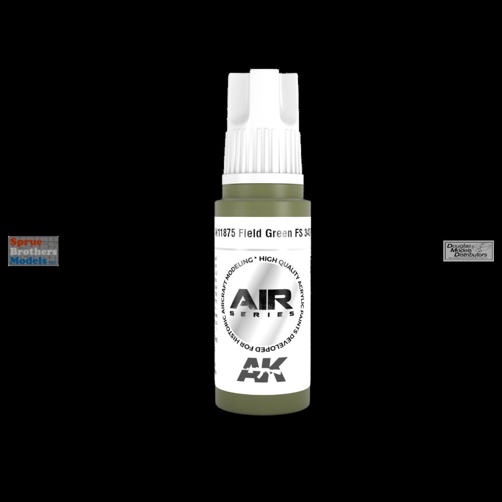AKI011875 AK Interactive 3Gen Acrylic Paint 17ml - Field Green