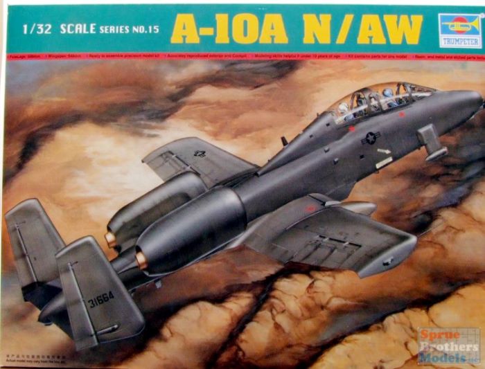 TRP02215 1:32 Trumpeter A-10A N/AW Thunderbolt II / Warthog