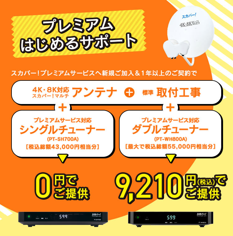 プレミアムサービス 加入ガイド｜スカパー！ : スポーツ＆音楽ライブ