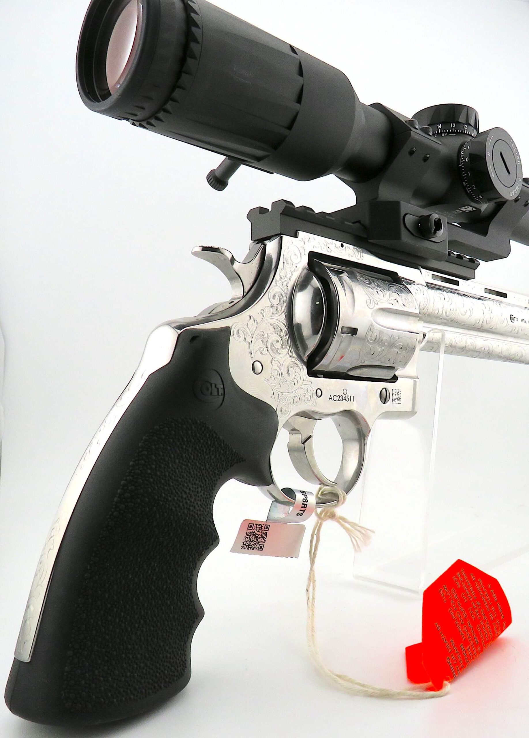 COLT ANACONDA 8” 44mag HUNTERS PACKAGE EOTECH SCOPE, EOTECH QD