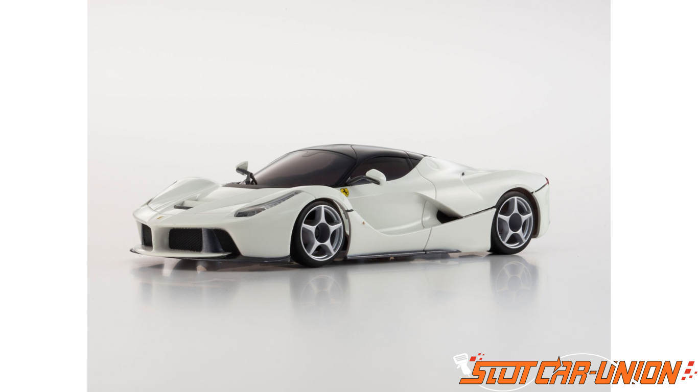 Kyosho Mini-Z MR03 Sports LA FERRARI WHITE (W-MM/KT19) - Slot Car