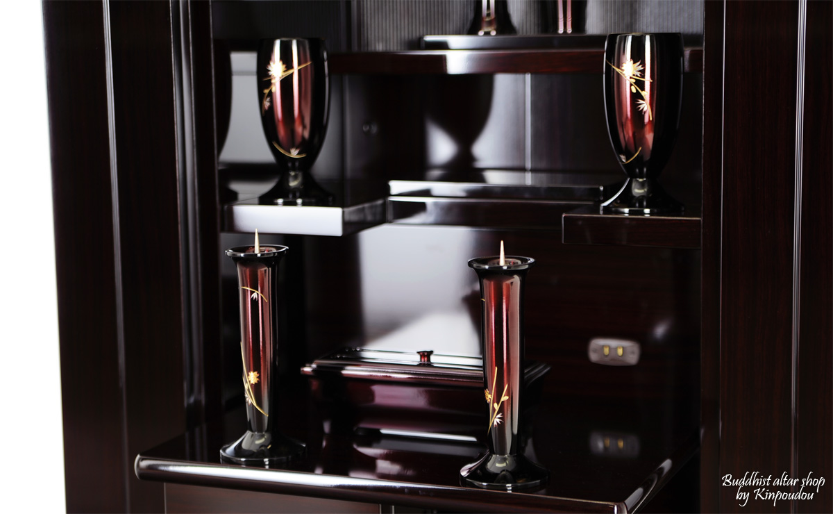 90万円前後？総無垢シタン？巨大家具調仏壇 最高級 中古品最終赤字大