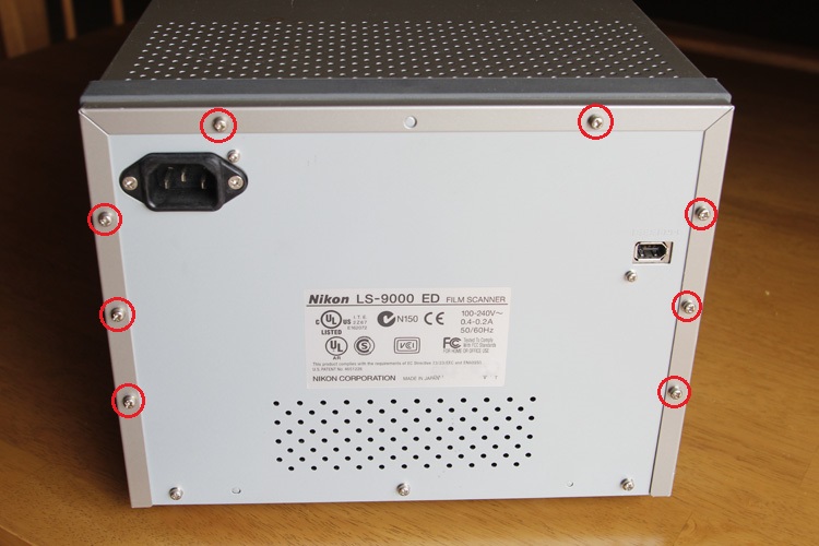 Nikon Super Coolscan LS-9000 disassembly procedure