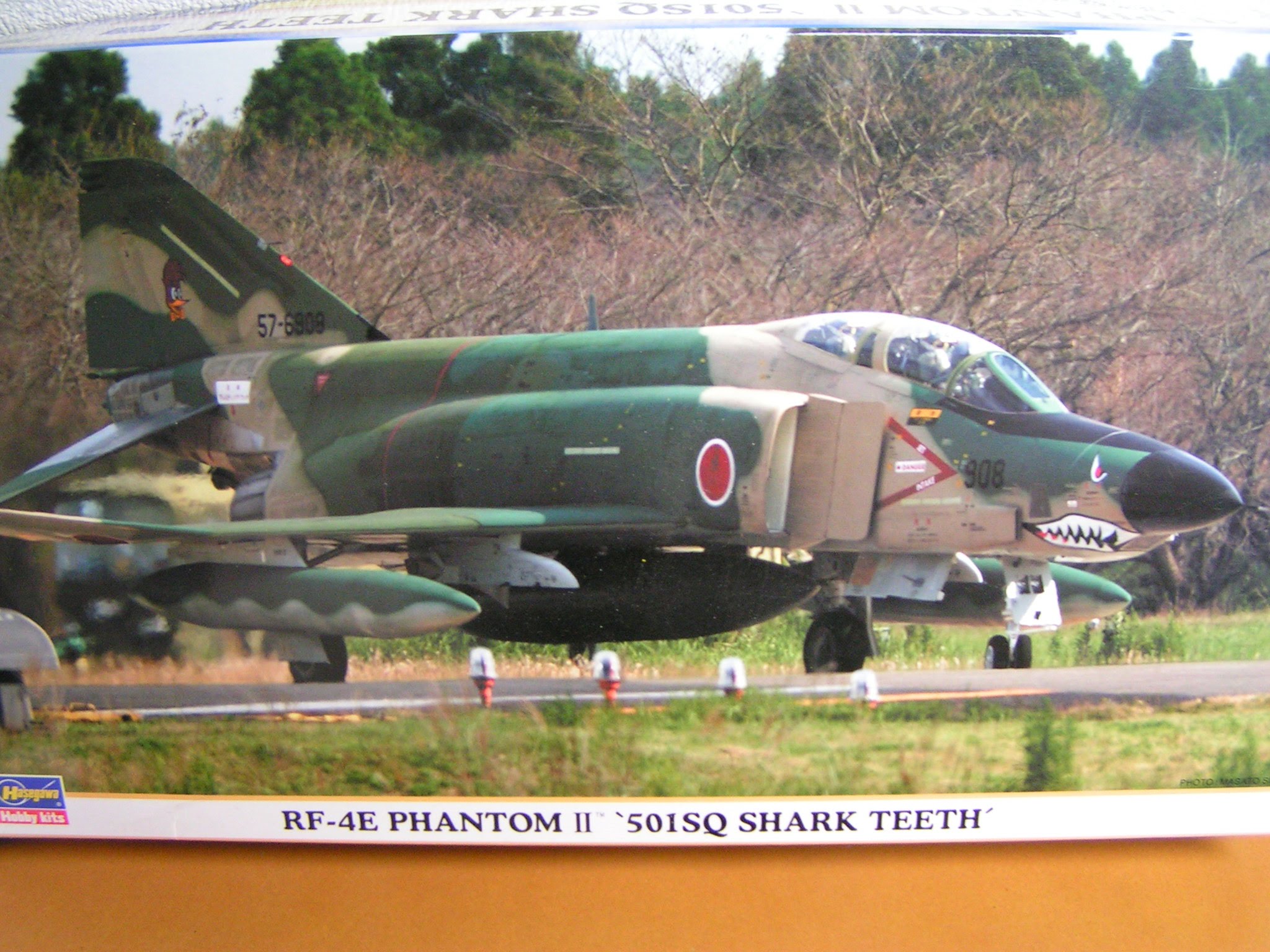 ハセガワ 1/72 航空自衛隊 RF-4E ファントムII 第501飛行隊 シャーク