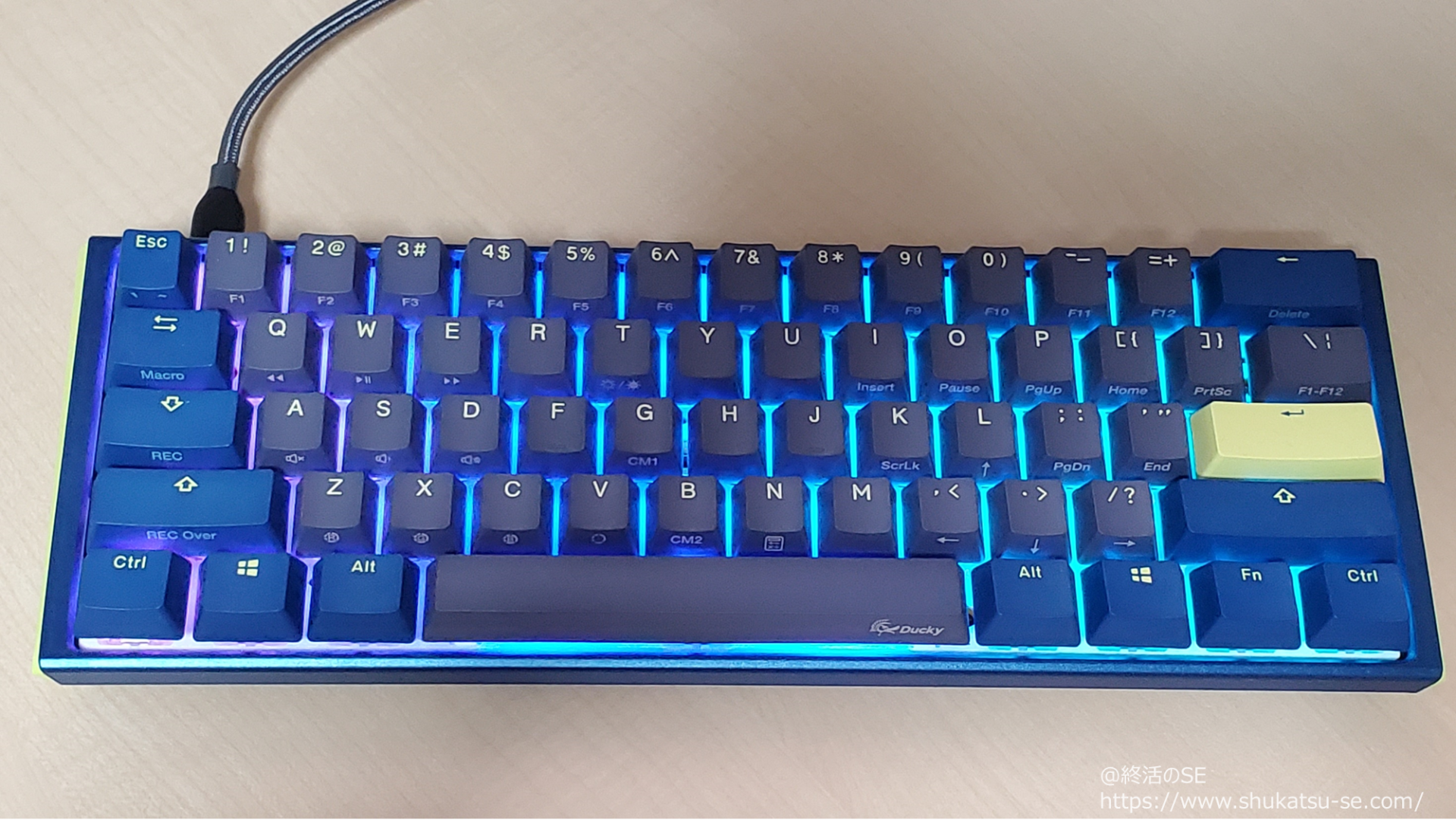 死角なし！？Ducky One 3 Mini 60% キーボードはコスパ最強！！