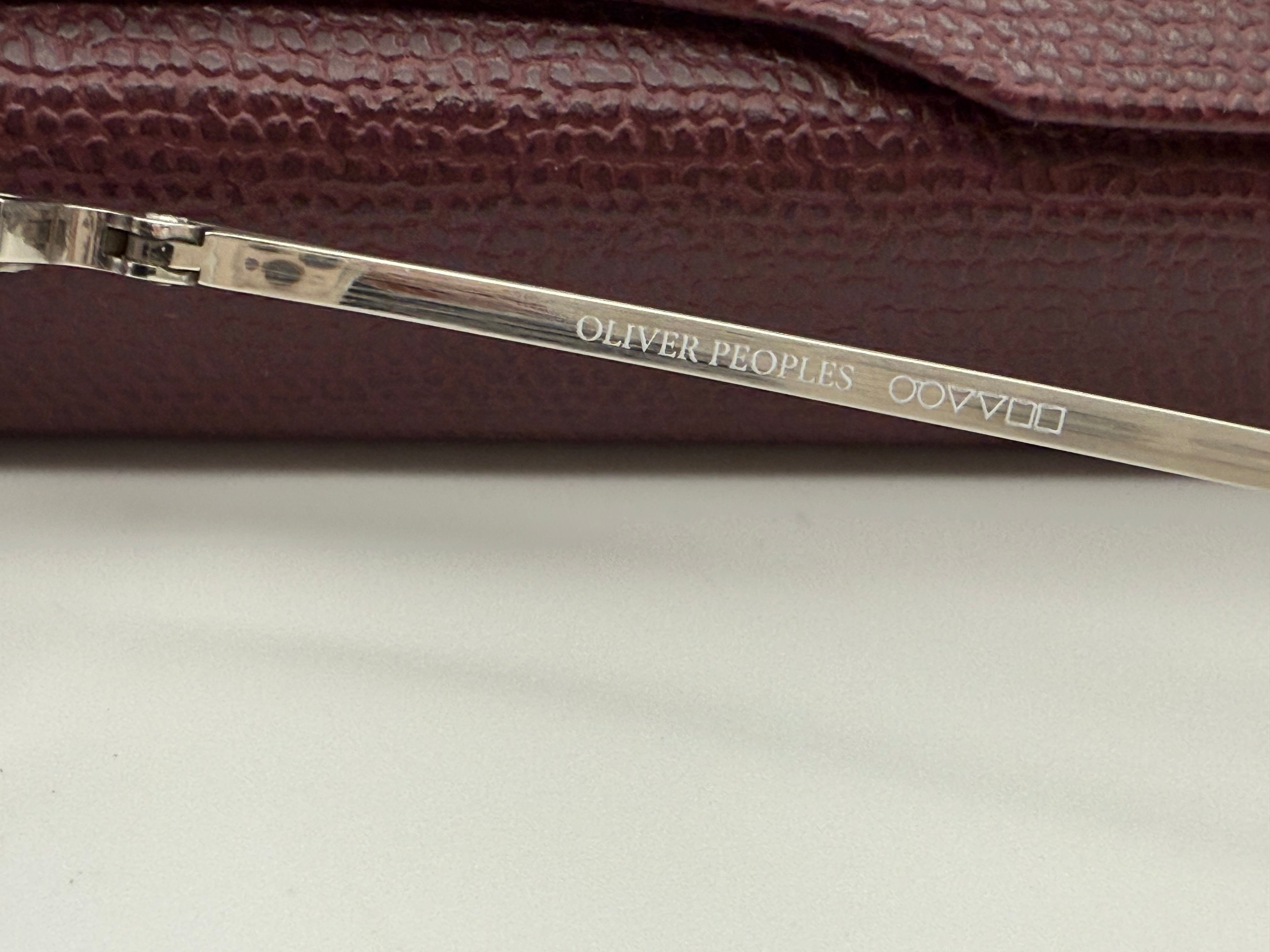 Oliver Peoples Kincaid 51mm VFX Polarized OV 1117 T brushed silver