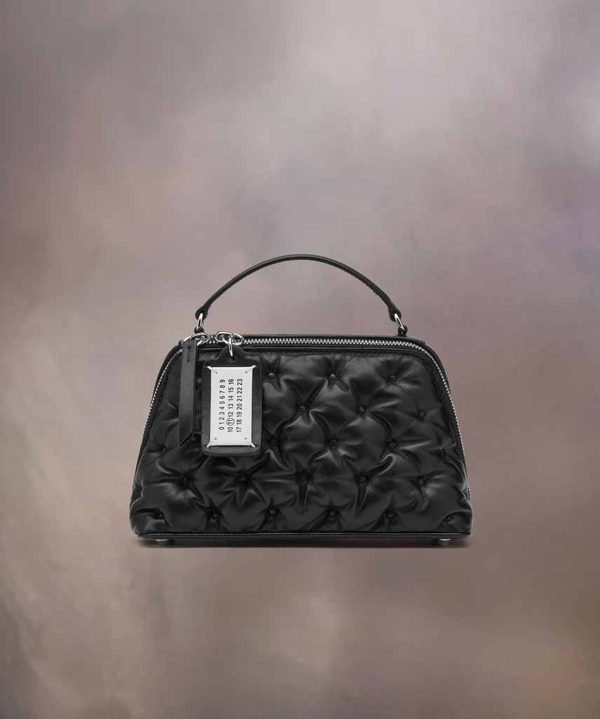 グラム スラム」エンブロイダリー トラペゾイド バッグ Maison