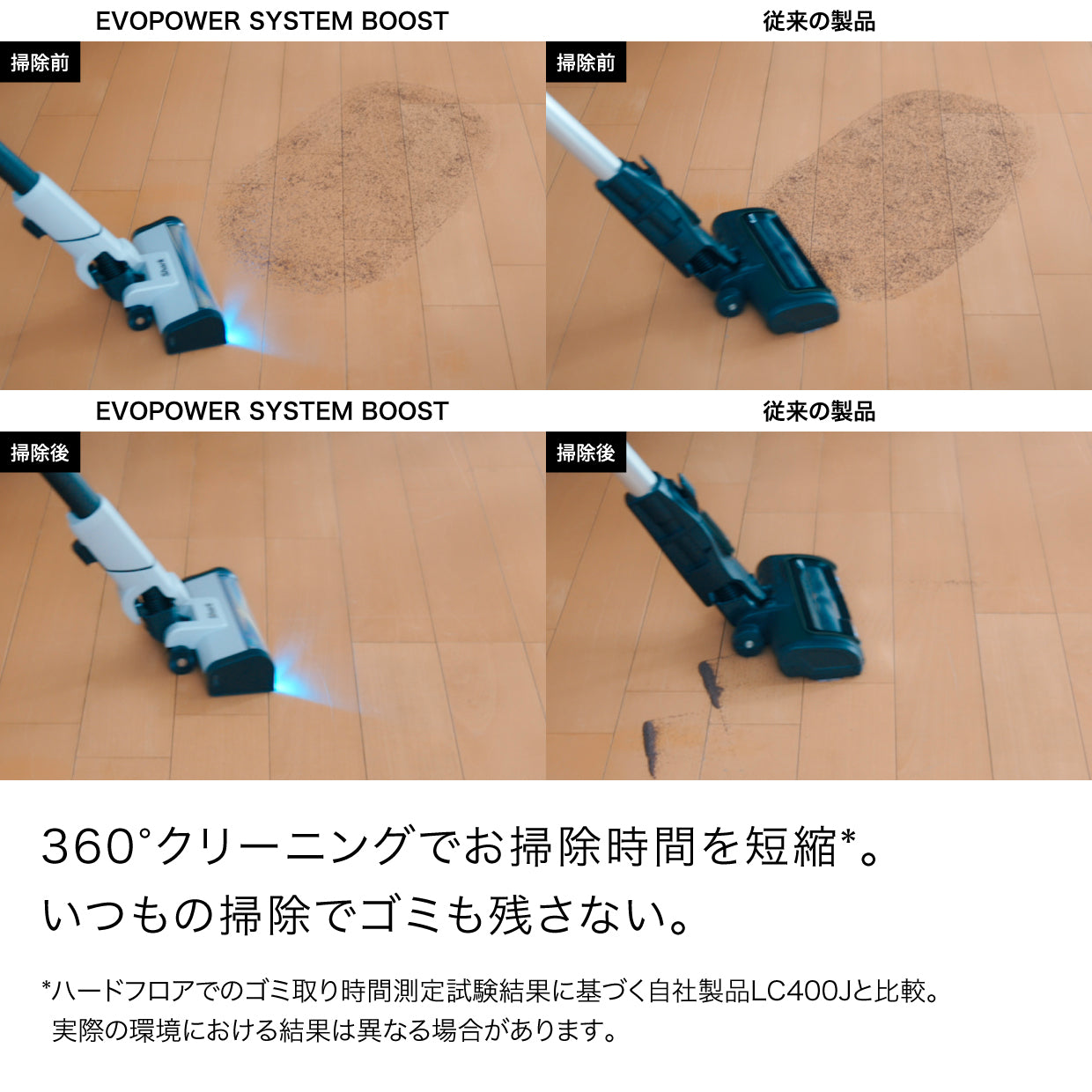 Shark EVOPOWER SYSTEM BOOST+ コードレススティッククリーナー LC701J