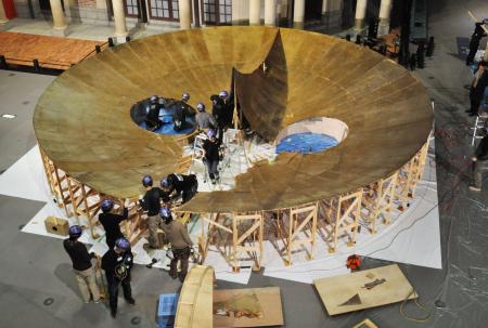 印刷用】太陽の塔の「顔」を展示へ／江戸東京博物館 | 全国ニュース